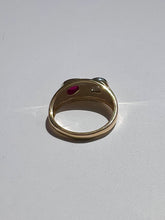 Load image into Gallery viewer, Ruby Diamond Soprano Ring by 23carat