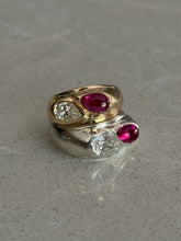 Load image into Gallery viewer, Custom Ruby Diamond Soprano Ring by 23carat