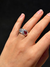 Load image into Gallery viewer, Custom Ruby Diamond Soprano Ring by 23carat