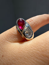 Load image into Gallery viewer, Custom Ruby Diamond Soprano Ring by 23carat