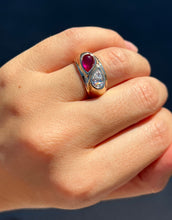 Load image into Gallery viewer, Custom Ruby Diamond Soprano Ring by 23carat
