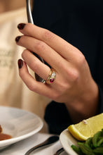 Load image into Gallery viewer, Custom Ruby Diamond Soprano Ring by 23carat