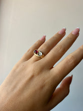 Load image into Gallery viewer, Ruby Diamond Soprano Ring by 23carat