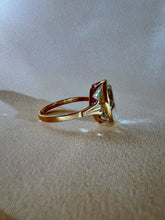 Load image into Gallery viewer, Antique Aquamarine Oval Dress Ring
