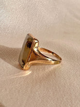 Load image into Gallery viewer, Antique Moss Agate Signet Ring