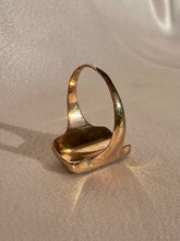 Load image into Gallery viewer, Antique Moss Agate Signet Ring