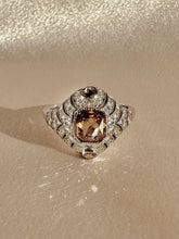 Load image into Gallery viewer, Vintage Chocolate Diamond Deco Ring 1.52 CTW