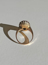 Load image into Gallery viewer, Antique Opal Ruby Elongated Cocktail Ring