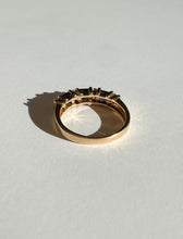 Load image into Gallery viewer, Vintage Sapphire Diamond Baguette Ring