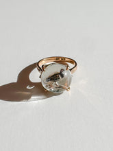 Load image into Gallery viewer, Antique English Crystal Pheasant Essex Ring