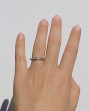 Load image into Gallery viewer, Vintage 14k Channel Diamond Band