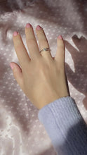 Load and play video in Gallery viewer, Antique Engagement Old European Cut Bezel Diamond Ring