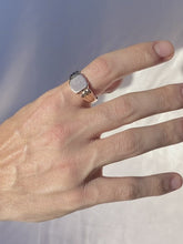 Load and play video in Gallery viewer, Antique Signet Shield Ring 1876
