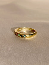 Load image into Gallery viewer, Vintage 9k DEAREST Acrostic Ring