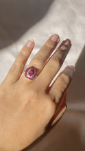 Load and play video in Gallery viewer, Ruby Diamond Target Deco Ring
