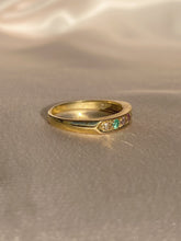 Load image into Gallery viewer, Vintage 9k DEAREST Acrostic Ring