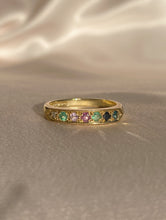 Load image into Gallery viewer, Vintage 9k DEAREST Acrostic Ring