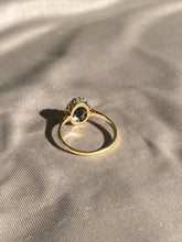 Load image into Gallery viewer, Antique 18k Sapphire Diamond Ring 1907