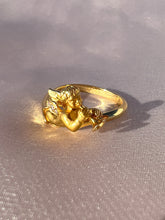 Load image into Gallery viewer, Vintage 18k Carrera y Carrera Diamond Cherub Ring