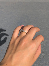 Load image into Gallery viewer, Vintage 14k Solitaire Diamond Engagement Ring