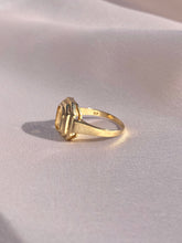 Load image into Gallery viewer, Vintage 9k Citrine Step Ring 1986