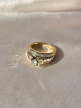 Load image into Gallery viewer, Vintage 14k Baguette Diamond Engagement Ring 1.00ct