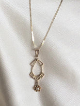 Load image into Gallery viewer, Antique 10k Art Nouveau Diamond Necklace