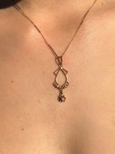 Load image into Gallery viewer, Antique 10k Art Nouveau Diamond Necklace