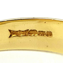 Load image into Gallery viewer, Vintage 9k Yellow Gold Double Belt Buckle Ring