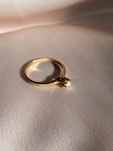 Load image into Gallery viewer, Vintage Pearl Art Deco 10k Gold Claw Ring