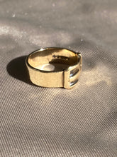 Load image into Gallery viewer, Vintage Belt Buckle 9k Gold Ring