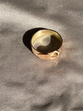 Load image into Gallery viewer, Vintage Belt Buckle 9k Rose Gold Ring