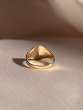Load image into Gallery viewer, Antique Monogram Signet 10k Gold GBM Ring