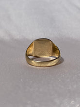Load image into Gallery viewer, Vintage 9k Monogram LU Signet Ring