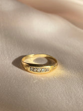 Load image into Gallery viewer, Antique Gypsy Diamond 15k Gold Edwardian Ring