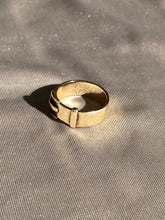 Load image into Gallery viewer, Vintage Belt Buckle 9k Gold Ring