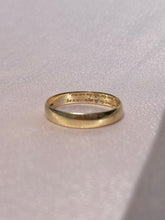 Load image into Gallery viewer, Vintage 9k Diamond Love Band