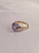 Load image into Gallery viewer, Vintage 9k Amethyst Rosa de Francia Ring