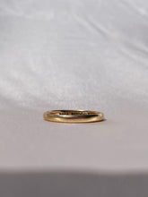 Load image into Gallery viewer, Antique 9k Yellow Gold Band