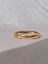 Load image into Gallery viewer, Antique 9k Yellow Gold Band