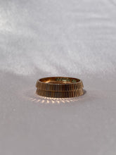 Load image into Gallery viewer, Vintage 9k Rose Gold Ribbed PB Cup Bands