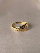 Load image into Gallery viewer, Vintage 9k Diamond Gypsy Ring 1987