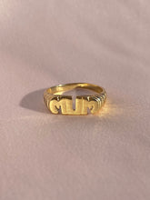 Load image into Gallery viewer, Vintage 9k MUM Mom Ring