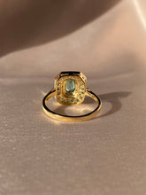 Load image into Gallery viewer, Emerald Diamond Target Deco Ring
