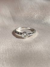 Load image into Gallery viewer, Antique Engagement Old European Cut Bezel Diamond Ring