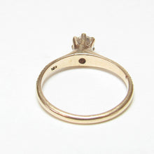 Load image into Gallery viewer, Antique 14k Solitaire Old European Diamond Engagement Ring 1930