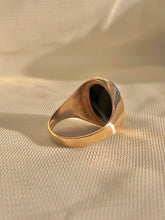 Load image into Gallery viewer, Vintage 9k Onyx Large Signet Ring