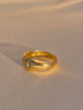 Load image into Gallery viewer, Antique 18k Seed Pearl Diamond Gypsy 1907