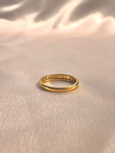 Load image into Gallery viewer, Vintage 14k Gold Channel Diamond Band