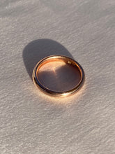 Load image into Gallery viewer, Vintage 9k Rose Gold Band
